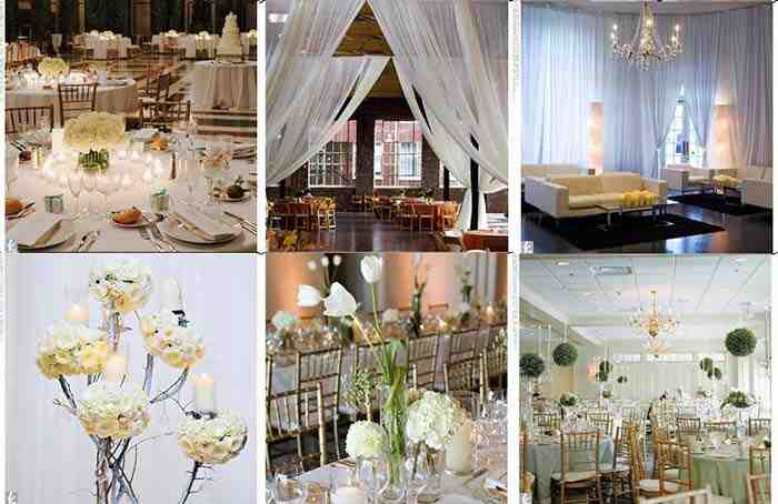 Comment décorer une salle de fête pour un mariage?