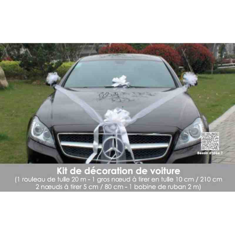 Comment faire une décoration de voiture de mariage?